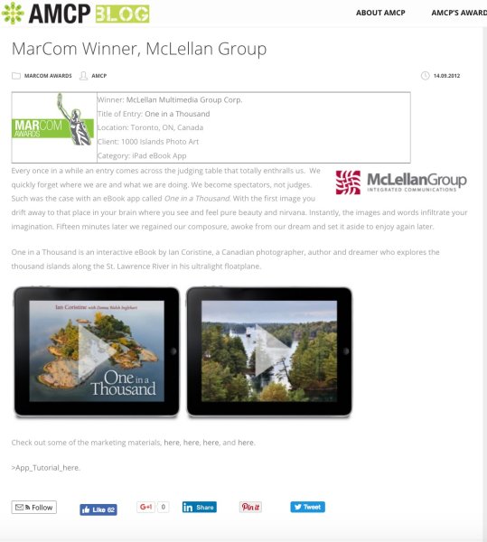 ACMP Award Winner